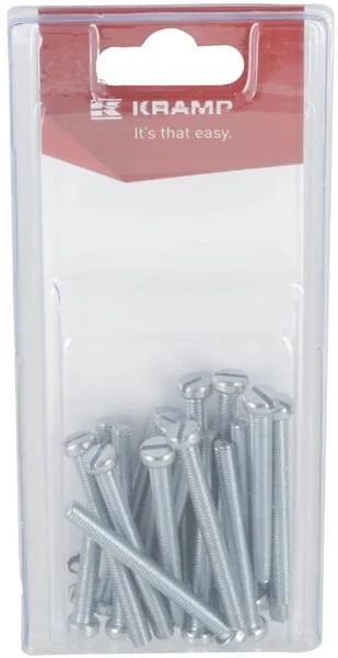 Kramp - KR84550P20B - Slotted Screw M5x50mm (20)