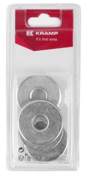 Kramp - KR9021A14P10B - Coach Bolt Washer M14x44 Diameter (10)
