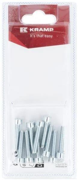 Kramp - KR912525P10B - Socket Bolt M5x25mm, 8.8 (10)