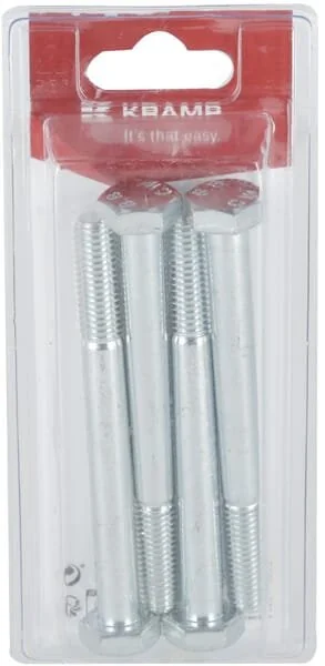 Kramp - KR93110100P04B - Bolt Mm, 8.8 (4)