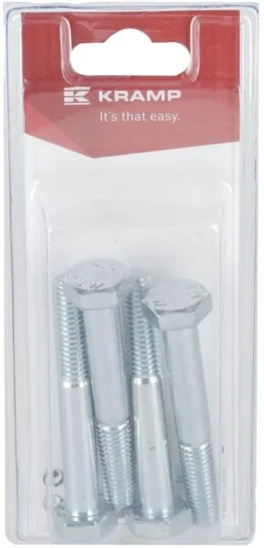 Kramp - KR9311070P04B - Bolt Mm, 8.8 (4)