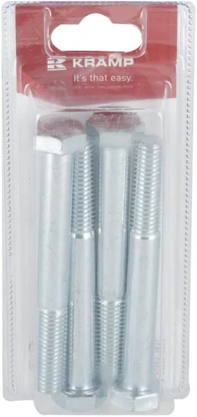 Kramp - KR93112100P04B - Bolt Mm, 8.8 (4)