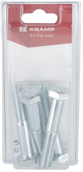 Kramp - KR9311270P04B - Bolt Mm, 8.8 (4)