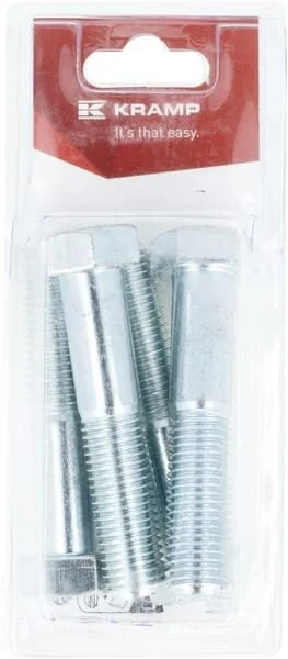 Kramp - KR9311680P04B - Bolt Mm, 8.8 (4)