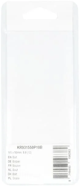 Kramp - KR931550P10B - Bolt Mm, 8.8 (10)