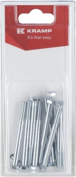 Kramp - KR931560P10B - Bolt Mm, 8.8 (10)