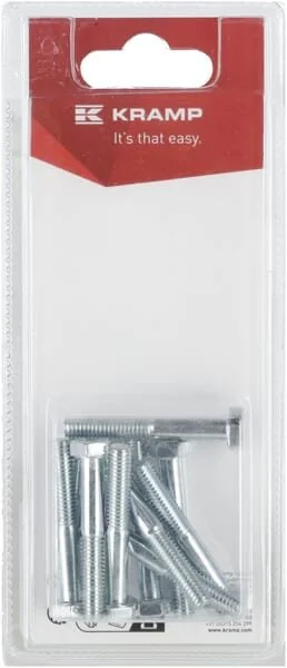 Kramp - KR931640P10B - Bolt Mm, 8.8 (10)