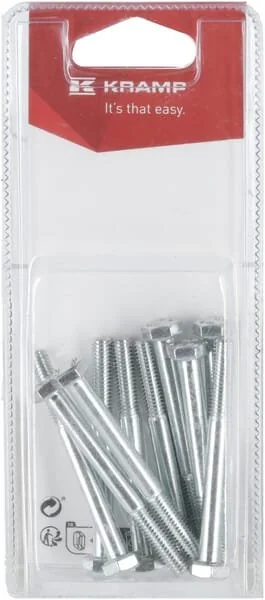 Kramp - KR931660P10B - Bolt Mm, 8.8 (10)