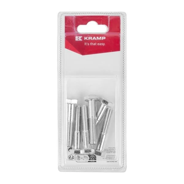 Kramp - KR931845P06B - Bolt Mm, 8.8 (6)