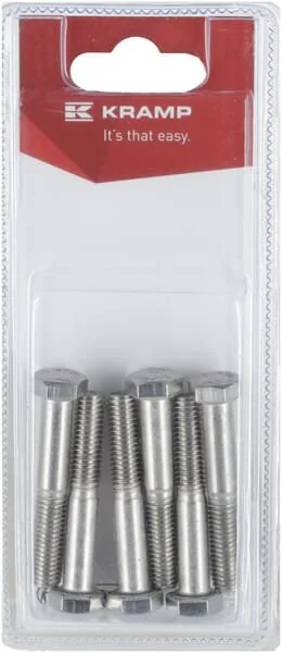 Kramp - KR931850RVSP06B - Bolt Stainless Steel Mm, A2 (6)