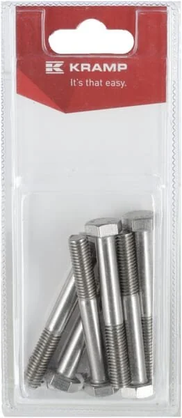 Kramp - KR931860RVSP06B - Bolt Stainless Steel Mm, A2 (6)