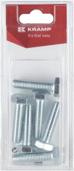 Kramp - KR9331040P06B - Bolt Mm, 8.8 (6)