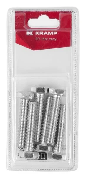 Kramp - KR9331050P06B - Bolt Mm, 8.8 (6)