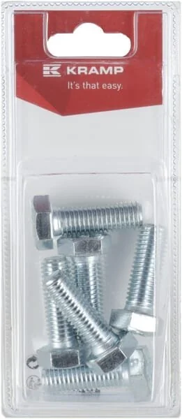 Kramp - KR9331235P06B - Bolt Mm, 8.8 (6)