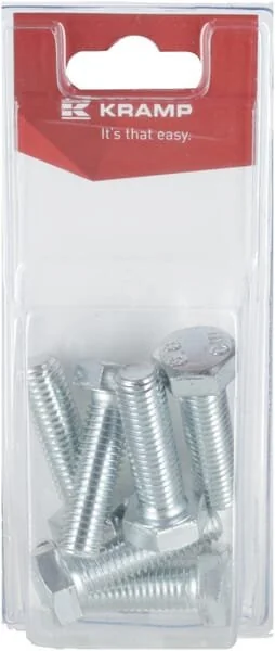 Kramp - KR9331240P06B - Bolt Mm, 8.8 (6)