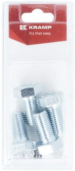 Kramp - KR9331630P04B - Bolt Mm, 8.8 (4)