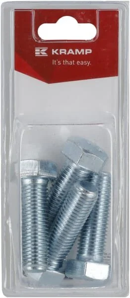 Kramp - KR9331650P04B - Bolt Mm, 8.8 (4)