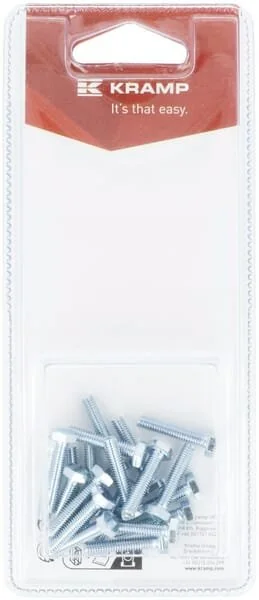 Kramp - KR933420P20B - Bolt Mm, 8.8 (20)