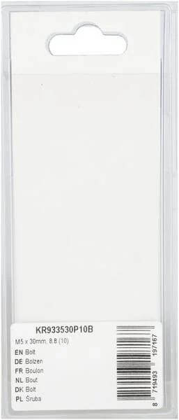 Kramp - KR933530P10B - Bolt Mm, 8.8 (10)