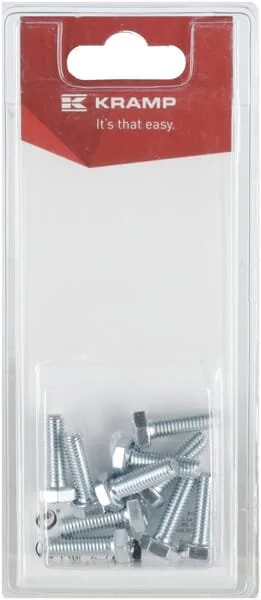 Kramp - KR933620P10B - Bolt Mm, 8.8 (10)