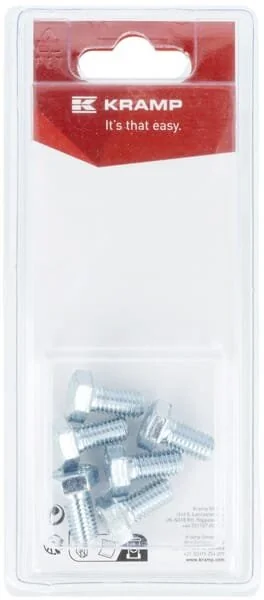 Kramp - KR933816P06B - Bolt Mm, 8.8 (6)