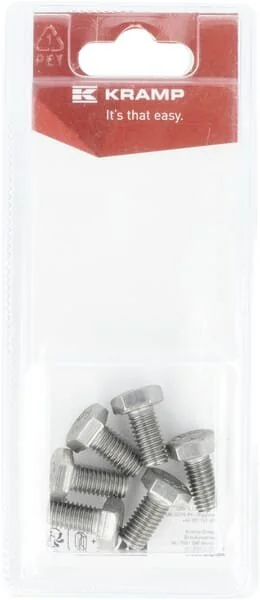 Kramp - KR933816RVSP06B - Bolt Stainless Steel Mm, A2 (6)