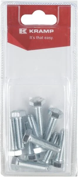 Kramp - KR933830P10B - Bolt Mm, 8.8 (10)