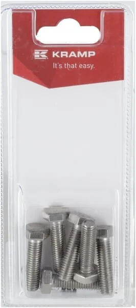 Kramp - KR933830RVSP06B - Bolt Stainless Steel Mm, A2 (6)