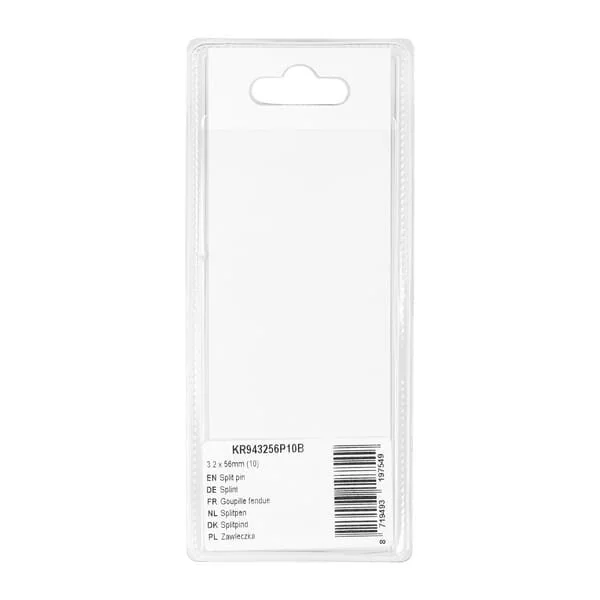 Kramp - KR943256P10B - Split Pin 3.2x56mm (10)