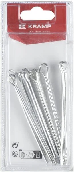 Kramp - KR94580P10B - Split Pin 5x80mm (10)