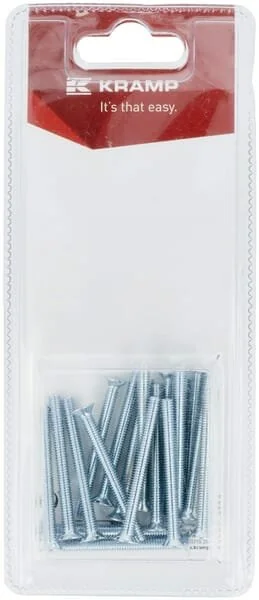 Kramp - KR963440P20B - Countersunk Screw M4x40mm (20)