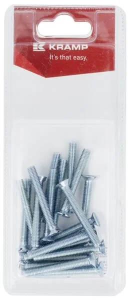 Kramp - KR963540P20B - Countersunk Screw M5x40mm (20)