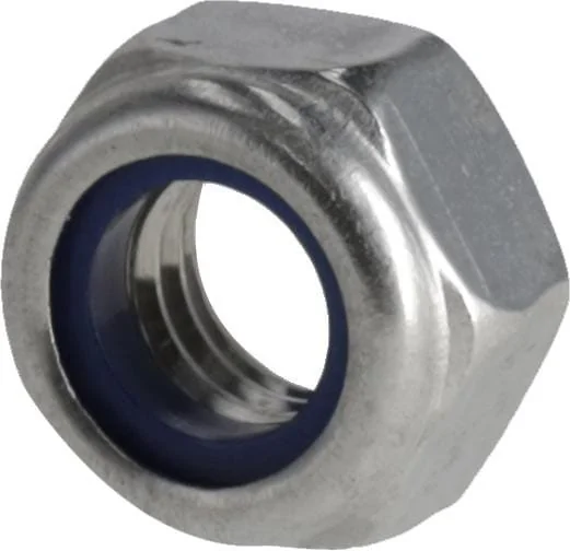 Kramp - KR9856RVSP10B - Self-Locking Nut Stainless Steel (10)