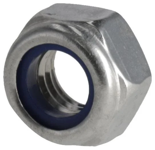 Kramp - KR9858RVSP10B - Self-Locking Nut Stainless Steel (10)