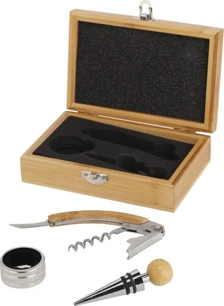 Kramp - KRA00904523010 - Bamboo Wine Set