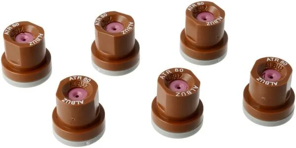 Kramp - KRATR80BROWNP06B - Sprayer Nozzle Brown 80° (6)