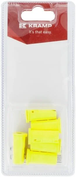 Kramp - KRAVI8002P06B - Sprayer Nozzle Yellow 80° (6)