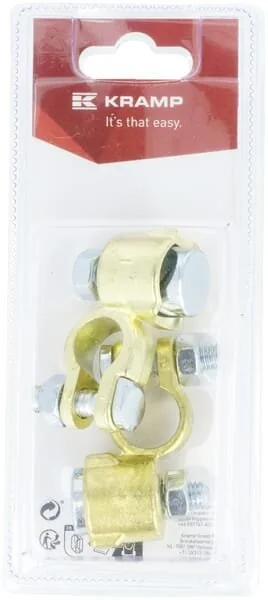 Kramp - KRBA70102P02B - Battery Terminal (+ / -) 70mm² (2)