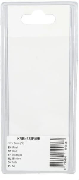 Kramp - KRBN328P50B - Rivet 3.2x8mm (50)