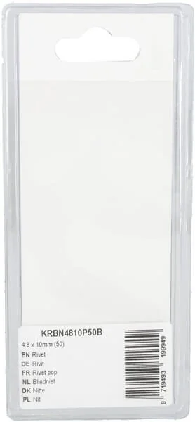 Kramp - KRBN4810P50B - Rivet 4.8x10mm (50)