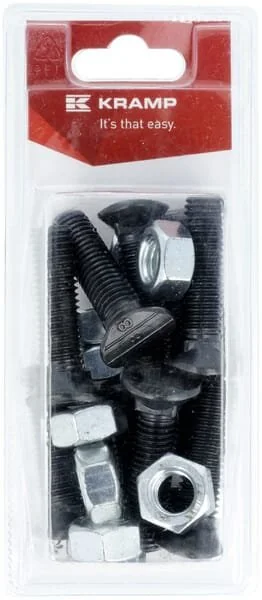 Kramp - KRCP7041P10B - Plough Bolt M12x48mm, TOCC (10)
