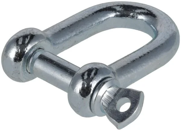 Kramp - KRDS06P02B - D-Shackle Diameter 6mm x 24mm, (2)