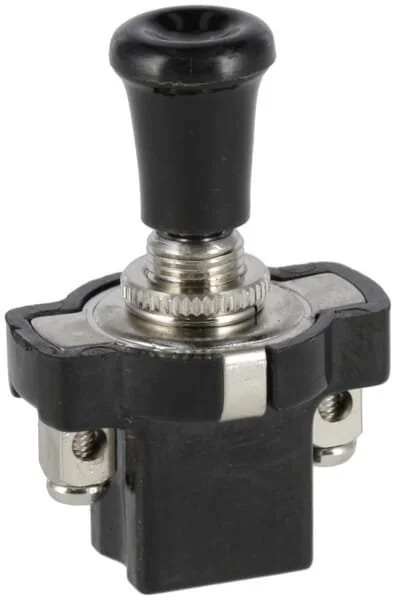 Kramp - KREL230010P01B - Pull Switch 12/24V 20A - Diameter 14x48mm (1)