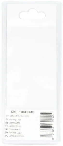 Kramp - KREL738400P01B - Warning Light 2W, Green (1)