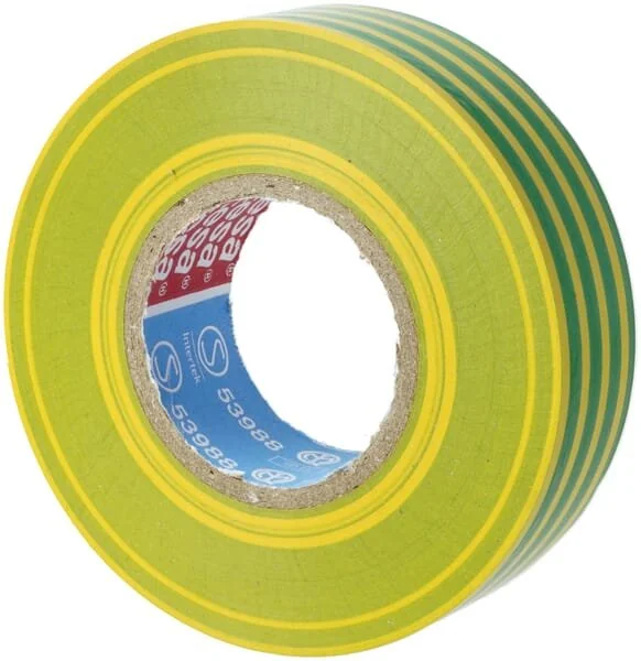 Kramp - KREM204016P01B - Insulation Tape Yellow/Green 19mm x 20m (1)