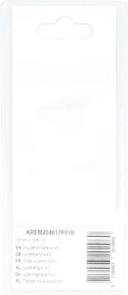 Kramp - KREM204017P01B - Insulation Tape White 15mm x 10m (1)