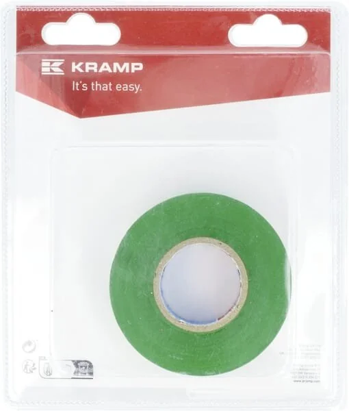 Kramp - KREM20403P01B - Insulation Tape Green 19mm x 20m (1)
