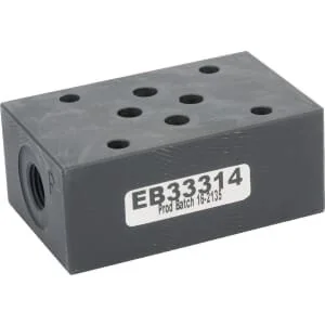 Kramp - KREV903MEETPT - Kramp Test Plate in P+T NG6 1/4 BSP