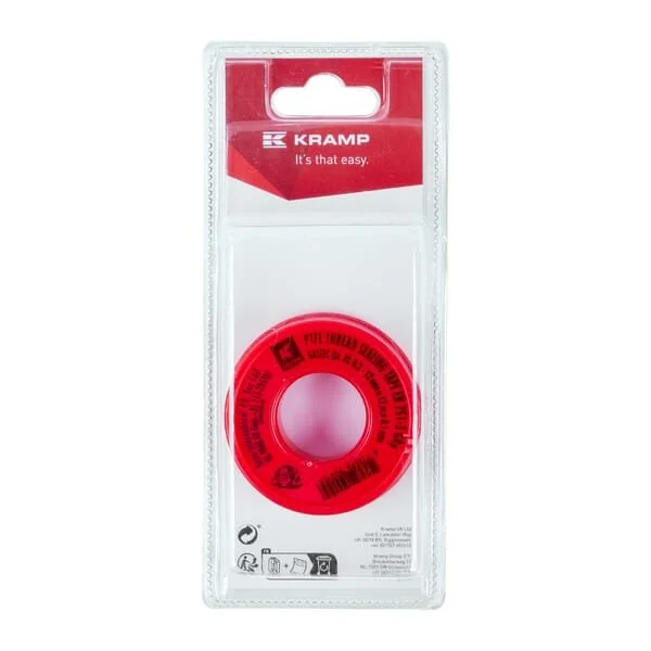 Kramp - KRFG2000P01B - PTFE Tape 12mm x 12m, GASTEC (1)