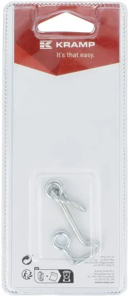 Kramp - KRGH050P01B - Gate Hook 50mm - (1)